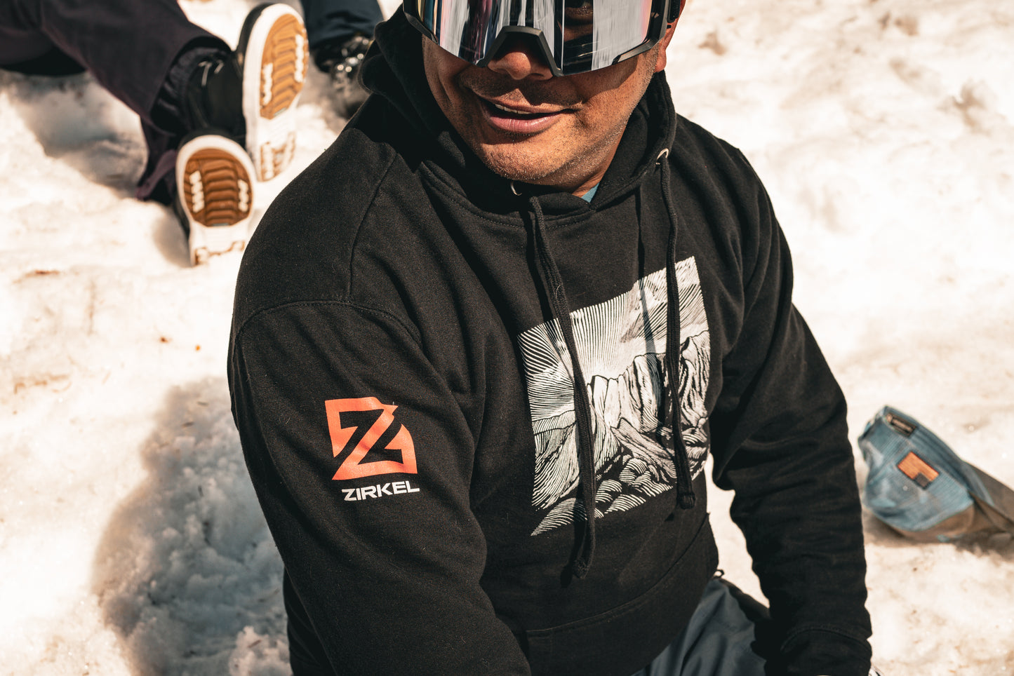 Zirkel Optics Resilience Hoody; Art by Jim Harris