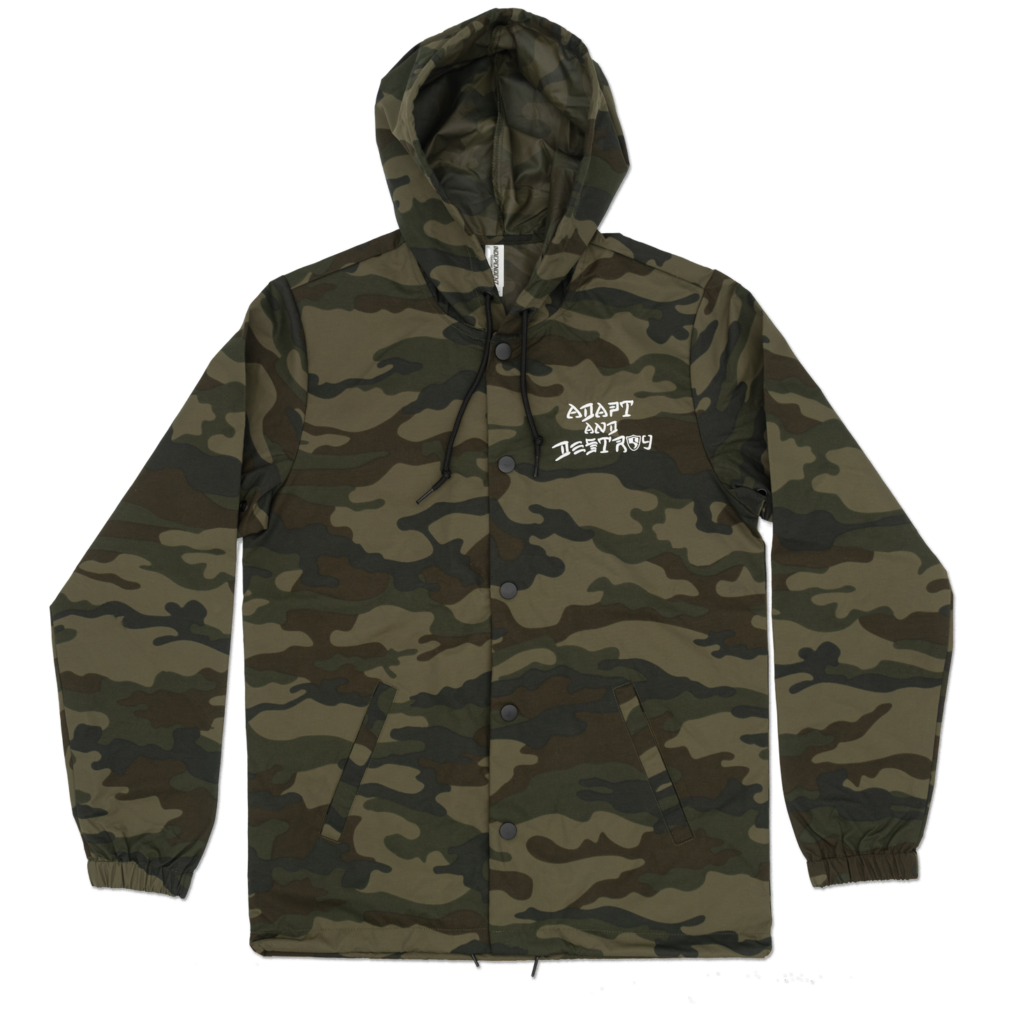 Adapt & Destroy Camo Windbreaker