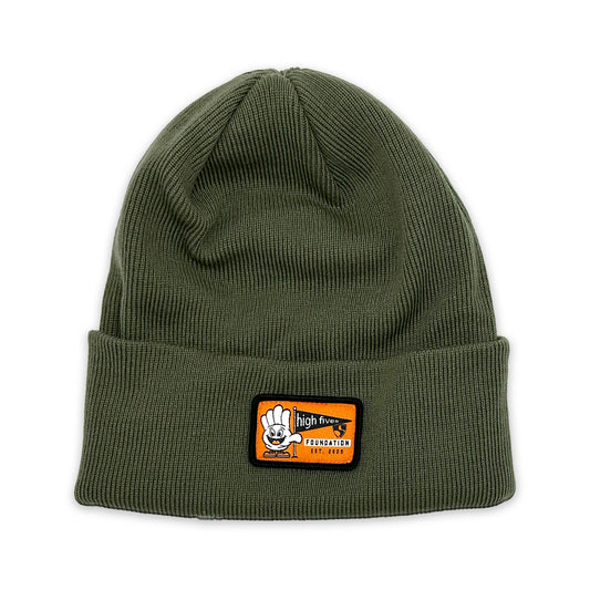 Hand Beanie Green