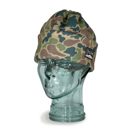 Caldera x High Fives OG Drawstring Duck Camo Beanie