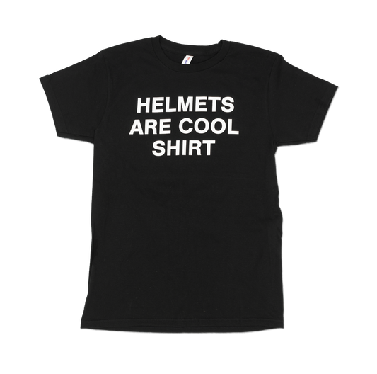 Helmets Are Cool Tee Shirt